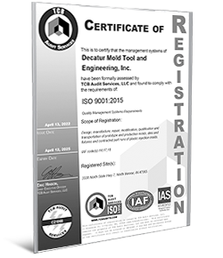 3D ISO Certificate